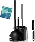 3 1 Toilet And Plunger Set With Crevice Cleaning Brush, New. Price: $16.99.