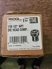 Ridgid 37040 11R 1/2" Npt Die Head New. Price: $112.97.