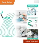 Bathroom Drain Hair Remover Tool With Rotating Handle, Reinforced Steel Core ... New. Price: $11.99.