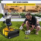 Vevor Sewer Camera, 98.4 FT/30 M, 4.3" Pipe Drain Inspection With Dvr Fun New. Price: $302.88.