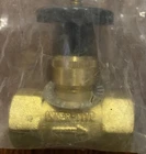 New Inner-tite 3/8" Fpt Inline Firematic Fusible Brass Oil Valve R81200. Price: $14.50.
