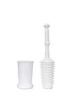 Master Plunger MP500-4TB Heavy Duty Bathroom Toilet Kit With Tall White New. Price: $32.16.