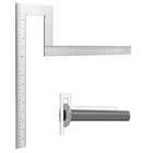 Morningro Pack Flange Angle Square 15.8 X Inches/ 400 Mm, Silver New. Price: $87.57.