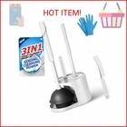 Forasto 3 In 1 Brush And Plunger Set,toilet Bowl New. Price: $18.72.