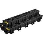 SYSTEM,5.8X5.2X39.4-INCH Hdpe Drainage Trench,channel With Pl New. Price: $111.31.