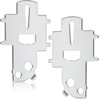 Ripeng 2 Pieces Deck Fill Plate Boat Floating Keychain Stainle New. Price: $13.09.