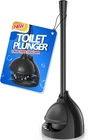 Toilet Plunger With Holder, Unique For 5.7-INCH Black New. Price: $20.51.
