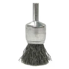 Weiler 3/4" Crimped Wire End Brush .014" Stainless Steel Fill 10019 New. Price: $24.80.