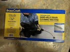 Brand New Brass Craft Music Auger Handheld Drain Cleaning Machine Model #BC1020. Price: $98.99.