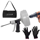 Drainx DHX11047 Spinfeed Drum Auger 50 Ft Auto Extend New. Price: $101.39.