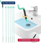 Drain Clog Remover Tool 30"ANTI-BREAK Steel Sink Snake Hair Cleaner New. Price: $23.61.