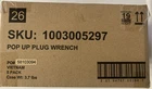 *lot Of 5* Husky Pop-up Plug Wrench (model: 16PL0136) *free Shipping* New. Price: $33.99.
