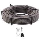 Uimoso 75FT 1/2IN Drain Cleaning Cable For Sewer And Pipe Maintenance New. Price: $69.99.