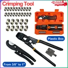 Pex Pipe Clamp Cinch Tool Kit Crimping Crimper For Stainless Steel W/ Case New. Price: $38.98.