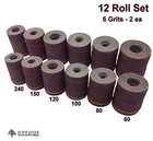 Drum Sander Sanding Wraps/rolls, Jet/performax 22-44, Plus /pro, 12 Pc Set New. Price: $99.99.