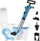 High Pressure Toilet Plunger, Air Drain Blaster With Real-time Gauge,heavy Duty New. Price: $51.64.