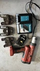#1 Ridgid Rp 210 Press Frame W/ 3/4 , 1/2 Jaws 1BATT & Charger Used. Price: $1000.00.