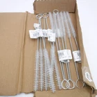 Pack Tough Guy 1YTE6 Pipe Brushes Looped Handle Poly Bristle 12" 1/2" Dia New. Price: $84.99.