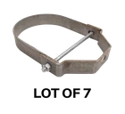 Lot Of 7 B-line B3100-5 Adjustable Clevis Pipe Hanger Steel New. Price: $86.72.